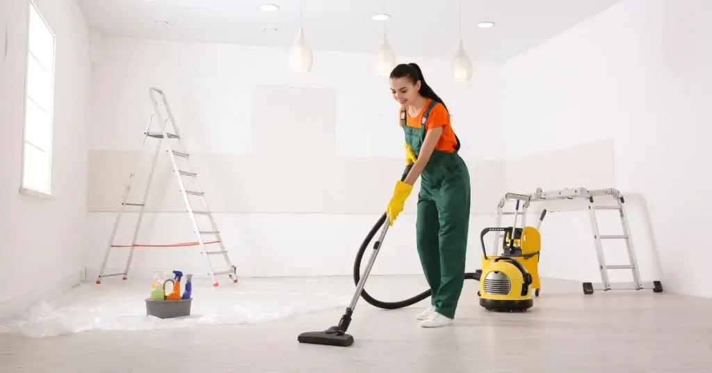 how to deep clean house after renovation