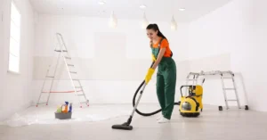 how to deep clean house after renovation
