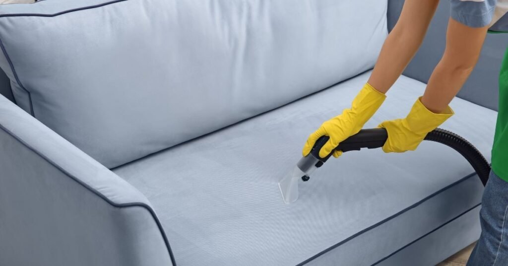 how to clean upholstery sofa
