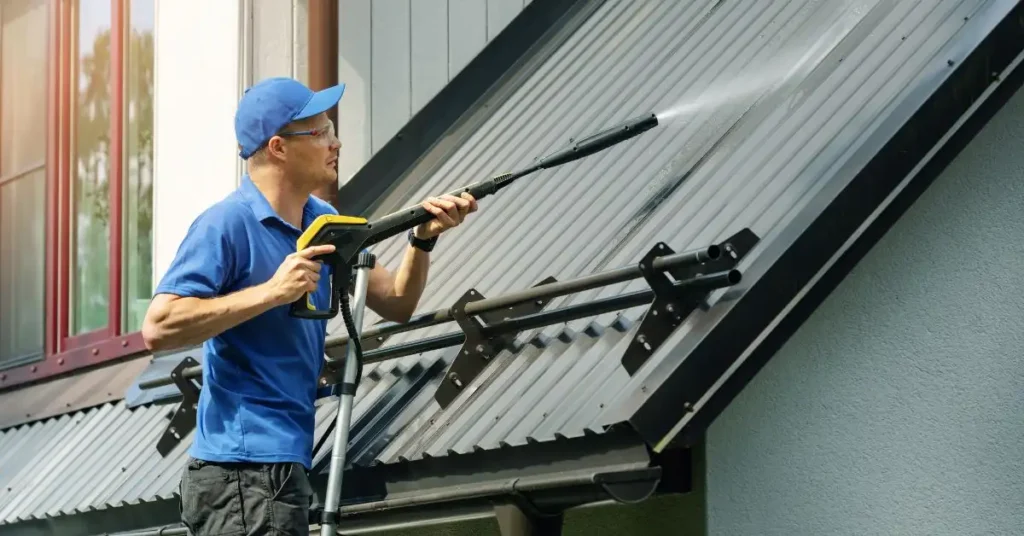soft washing better than pressure washing -Tidyup Handycrew service