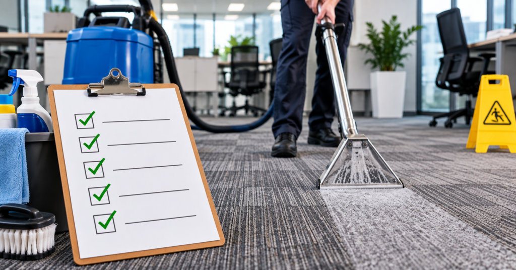 Commercial Carpet Cleaning Checklist