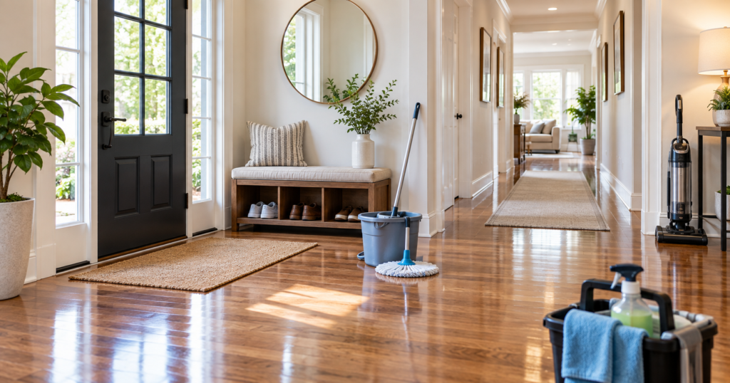 Floors, Entryway and Hallways