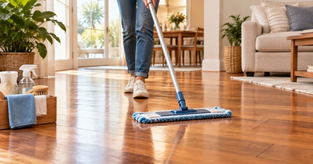 How to Clean Hardwood Floors Without Damaging the Finish
